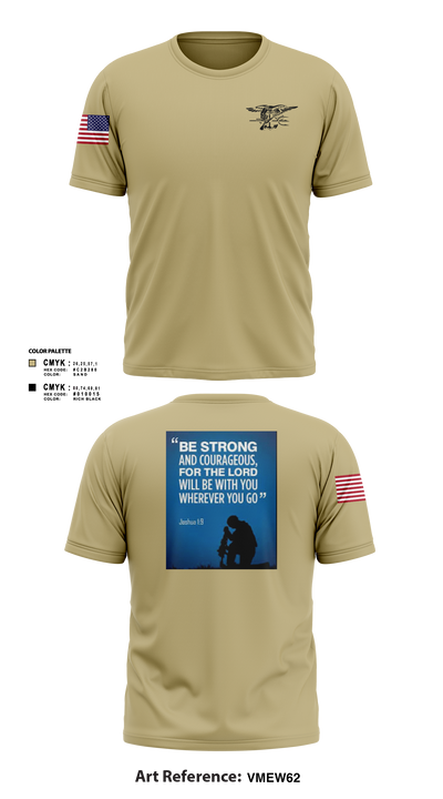 Navy Seal  Short Sleeve Performance Shirt - 1