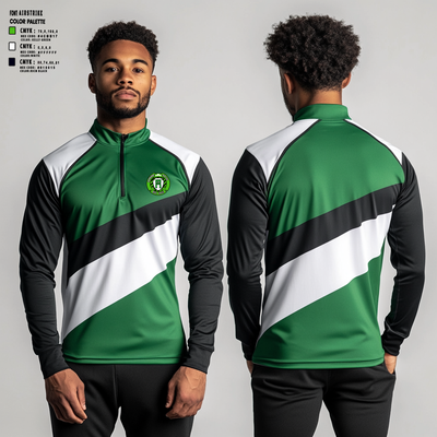 White Settlement Youth Association Soccer 16472718 Quarter Zip Jacket - 1