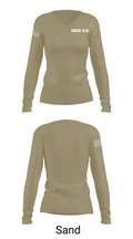 DDG 54 95385275 Women's Long Sleeve V-neck Shirt - 92
