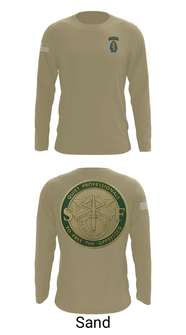 Long Sleeve Performance Shirt, Echo 20th SFG, National Guard, Teamtime, Team time, sublimation, custom sports apparel, team uniforms, spirit wear, spiritwear, sports uniforms, custom shirts, team store, custom team store, fundraiser sports, apparel fundraiser