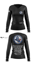 undefined Women's Long Sleeve V-neck Shirt - 3