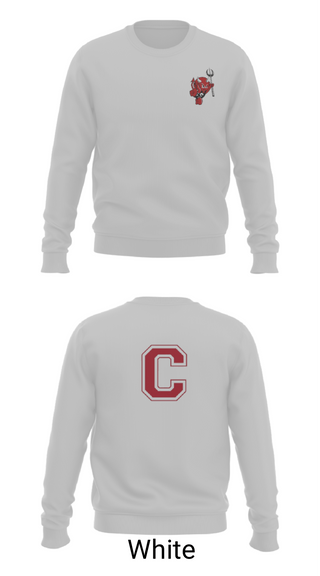 Crew Neck Sweatshirt, Coquille Senior High School Track, Track & Field, Teamtime, Team time, sublimation, custom sports apparel, team uniforms, spirit wear, spiritwear, sports uniforms, custom shirts, team store, custom team store, fundraiser sports, apparel fundraiser
