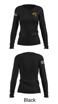 Enumclaw High School Water Polo 63753574 Women's Long Sleeve V-neck Shirt -1 35