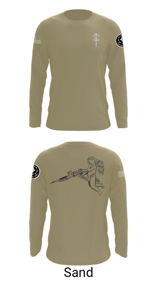 Long Sleeve Performance Shirt, 2/2 3rd PLT Weapon SquadE TRP 3RD PLT WEAPONS SQUAD, Army, Teamtime, Team time, sublimation, custom sports apparel, team uniforms, spirit wear, spiritwear, sports uniforms, custom shirts, team store, custom team store, fundraiser sports, apparel fundraiser