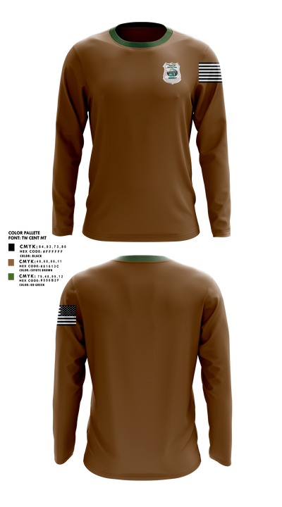 Peoples Protection Agency, LLC 33434129 Long Sleeve Performance Shirt 25