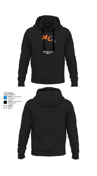 Hoodie, Morton College Soccer, Women's Soccer, Teamtime, Team time, sublimation, custom sports apparel, team uniforms, spirit wear, spiritwear, sports uniforms, custom shirts, team store, custom team store, fundraiser sports, apparel fundraiser
