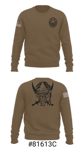 Crew Neck Sweatshirt, , Army, Teamtime, Team time, sublimation, custom sports apparel, team uniforms, spirit wear, spiritwear, sports uniforms, custom shirts, team store, custom team store, fundraiser sports, apparel fundraiser
