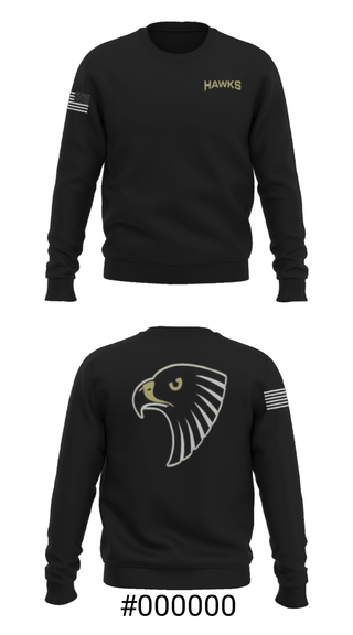 Crew Neck Sweatshirt, Hammond Academy Of Science & Tech Baseball, Baseball, Teamtime, Team time, sublimation, custom sports apparel, team uniforms, spirit wear, spiritwear, sports uniforms, custom shirts, team store, custom team store, fundraiser sports, apparel fundraiser
