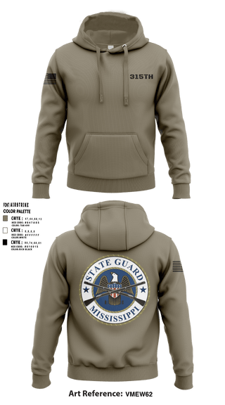 Hoodie, 315th, Army, Teamtime, Team time, sublimation, custom sports apparel, team uniforms, spirit wear, spiritwear, sports uniforms, custom shirts, team store, custom team store, fundraiser sports, apparel fundraiser