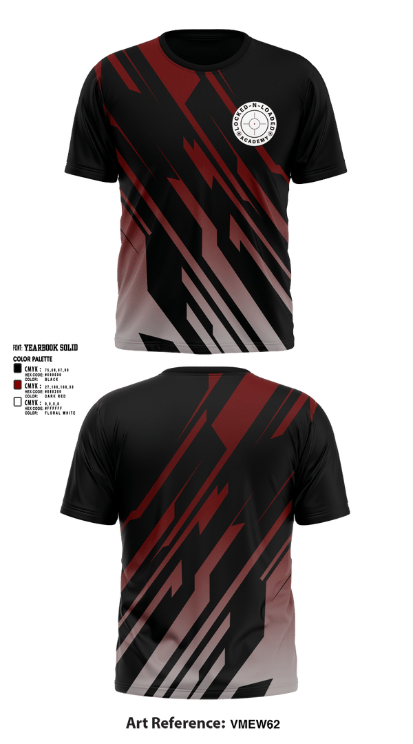 Short Sleeve Performance Shirt, Locked N Loaded Academy, , Teamtime, Team time, sublimation, custom sports apparel, team uniforms, spirit wear, spiritwear, sports uniforms, custom shirts, team store, custom team store, fundraiser sports, apparel fundraiser