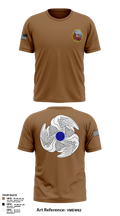 1-222nd AVN RGT 56947189 Old School Cotton Feel Shirt - 1