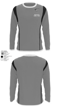 Meade High School Track 444243 Long Sleeve Performance Shirt - 32