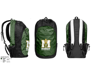Gear Bag, Mamou High School Basketball, Women's Basketball, Teamtime, Team time, sublimation, custom sports apparel, team uniforms, spirit wear, spiritwear, sports uniforms, custom shirts, team store, custom team store, fundraiser sports, apparel fundraiser