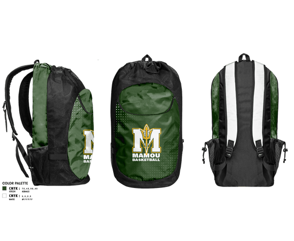 Gear Bag, Mamou High School Basketball, Women's Basketball, Teamtime, Team time, sublimation, custom sports apparel, team uniforms, spirit wear, spiritwear, sports uniforms, custom shirts, team store, custom team store, fundraiser sports, apparel fundraiser