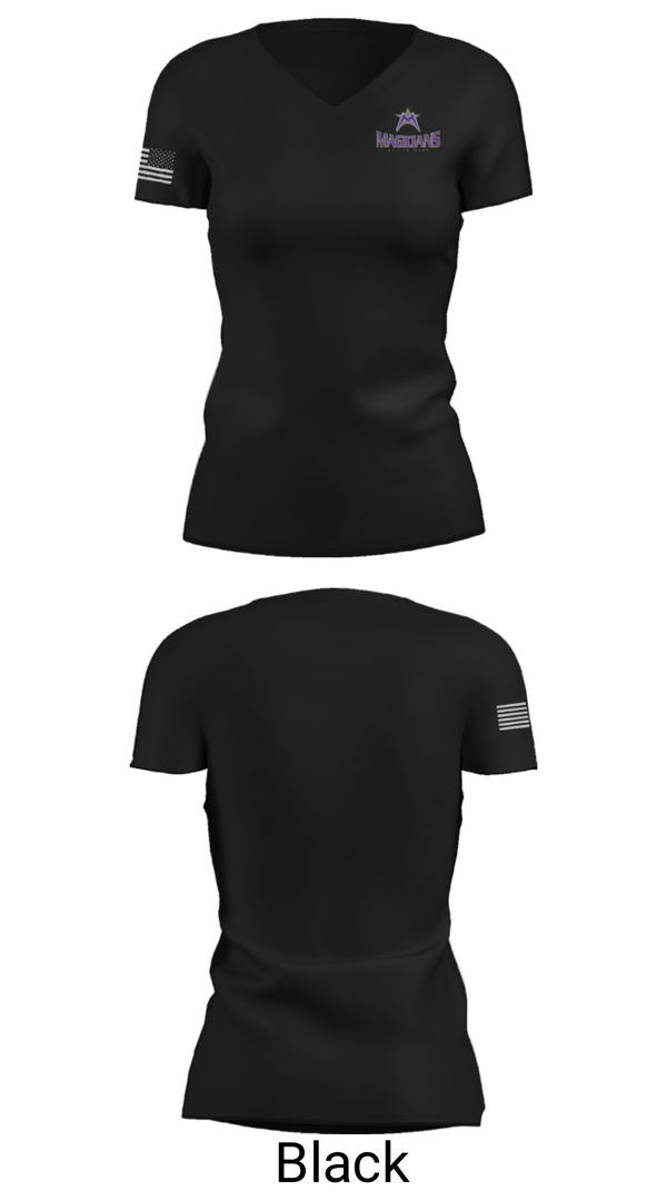 Women's Short Sleeve Vneck Shirt, LeMoyne-Owen College Softball, Softball, Teamtime, Team time, sublimation, custom sports apparel, team uniforms, spirit wear, spiritwear, sports uniforms, custom shirts, team store, custom team store, fundraiser sports, apparel fundraiser