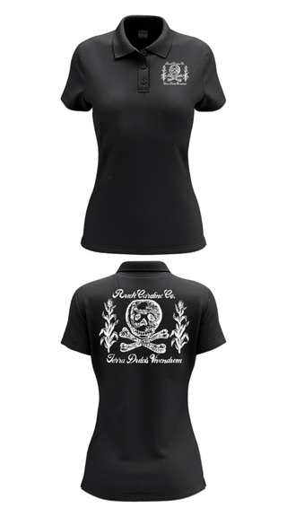 Womens Short Sleeve Performance Polo, Ruck Caroline Co., Cross Country, Teamtime, Team time, sublimation, custom sports apparel, team uniforms, spirit wear, spiritwear, sports uniforms, custom shirts, team store, custom team store, fundraiser sports, apparel fundraiser