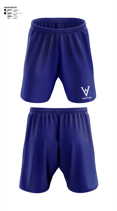 Winfield Youth Wrestling Club 41902136 Athletic Shorts With Pockets - 1 (1)