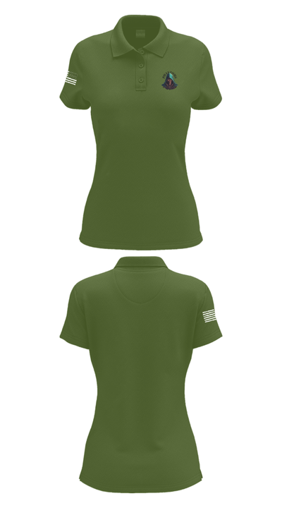 2nd Platoon Charlie Battery 5-4 81047284 Women's Short Sleeve Performance Polo  - 55
