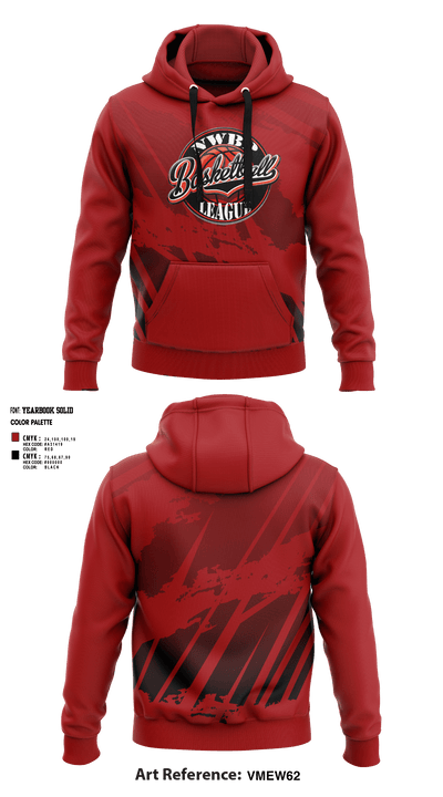 North West Bergen Passaic Basketball League 72359397 Hoodie - 1