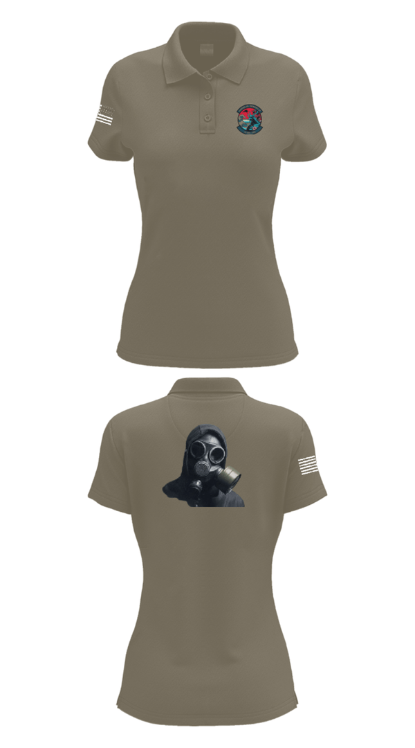 Women's Short Sleeve Performance Polo, 18 CES/CEX, , Teamtime, Team time, sublimation, custom sports apparel, team uniforms, spirit wear, spiritwear, sports uniforms, custom shirts, team store, custom team store, fundraiser sports, apparel fundraiser