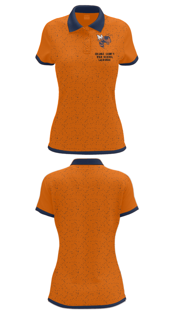 Women's Short Sleeve Performance Polo, Orange County High School Lacrosse, Men's Lacrosse, Teamtime, Team time, sublimation, custom sports apparel, team uniforms, spirit wear, spiritwear, sports uniforms, custom shirts, team store, custom team store, fundraiser sports, apparel fundraiser