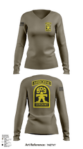 Geronimo 67603467 Women's Long Sleeve V-neck Shirt - 116