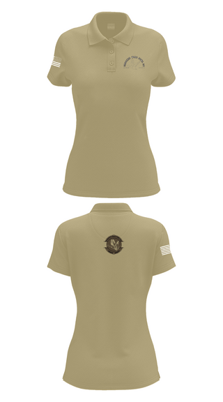 Womens Short Sleeve Performance Polo, Crooked Wing Fowl Co., , Teamtime, Team time, sublimation, custom sports apparel, team uniforms, spirit wear, spiritwear, sports uniforms, custom shirts, team store, custom team store, fundraiser sports, apparel fundraiser