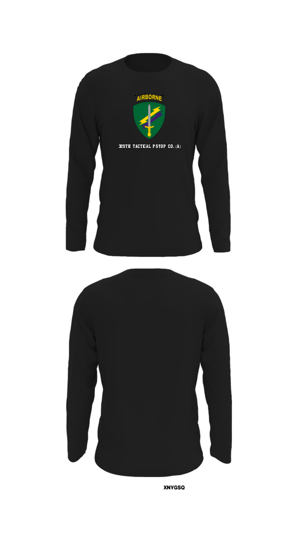Long Sleeve Performance Shirt, 325th Tactical PSYOP Co. (A), Army, Teamtime, Team time, sublimation, custom sports apparel, team uniforms, spirit wear, spiritwear, sports uniforms, custom shirts, team store, custom team store, fundraiser sports, apparel fundraiser