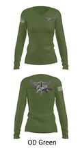 Livingston Police Emergency Service Unit 52189708 Women's Long Sleeve V-neck Shirt -1 54