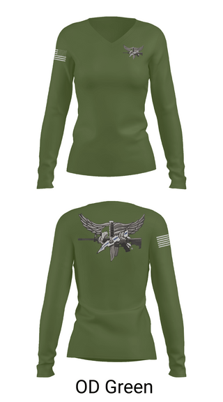 Womens Long Sleeve Vneck Shirt 1, Livingston Police Emergency Service Unit, , Teamtime, Team time, sublimation, custom sports apparel, team uniforms, spirit wear, spiritwear, sports uniforms, custom shirts, team store, custom team store, fundraiser sports, apparel fundraiser