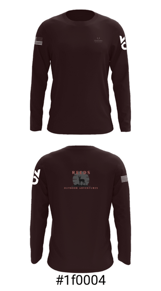 Long Sleeve Performance Shirt, Reeds Outdoor Adventures, , Teamtime, Team time, sublimation, custom sports apparel, team uniforms, spirit wear, spiritwear, sports uniforms, custom shirts, team store, custom team store, fundraiser sports, apparel fundraiser
