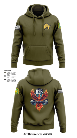 Hoodie, Phoenix H2F, Army, Teamtime, Team time, sublimation, custom sports apparel, team uniforms, spirit wear, spiritwear, sports uniforms, custom shirts, team store, custom team store, fundraiser sports, apparel fundraiser