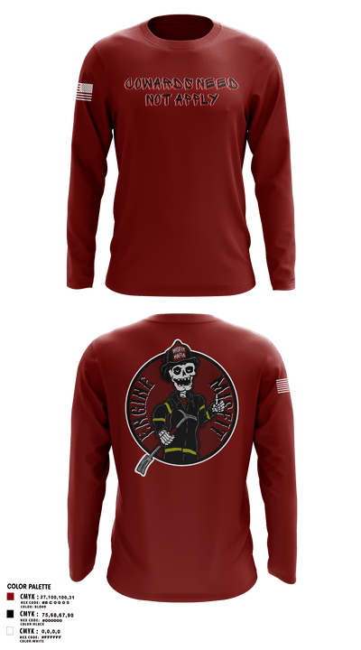 Engine 12 90683850 Long Sleeve Performance Shirt 1