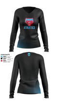 Westlake Middle School 91601712 Women's Long Sleeve V-neck Shirt - 2