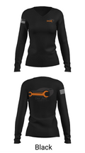 Cox Auto 14049245 Women's Long Sleeve V-neck Shirt - 35
