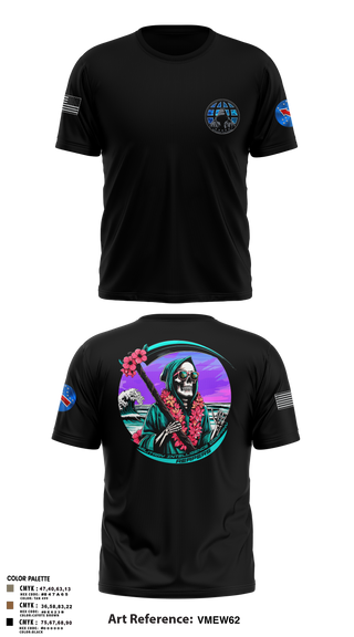 Old School Cotton Feel Shirt, REAPERS, FT SHAFTER, , Teamtime, Team time, sublimation, custom sports apparel, team uniforms, spirit wear, spiritwear, sports uniforms, custom shirts, team store, custom team store, fundraiser sports, apparel fundraiser