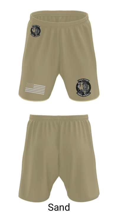 90th ASB B co 4Th Platoon 5922701 Athletic Shorts With Pockets - 89