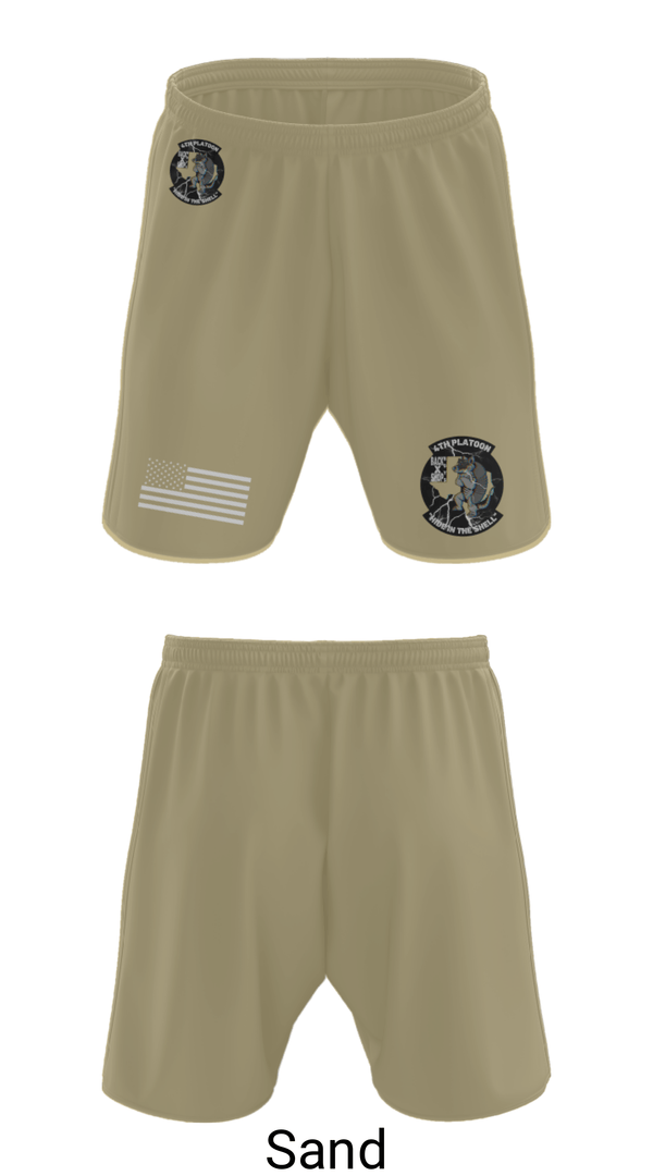 Athletic Shorts With Pockets, 90th ASB B co 4Th Platoon, Army, Teamtime, Team time, sublimation, custom sports apparel, team uniforms, spirit wear, spiritwear, sports uniforms, custom shirts, team store, custom team store, fundraiser sports, apparel fundraiser