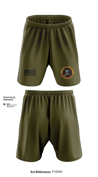 Athletic Shorts With Pockets, Battle Space Surveillance Company, Marines, Teamtime, Team time, sublimation, custom sports apparel, team uniforms, spirit wear, spiritwear, sports uniforms, custom shirts, team store, custom team store, fundraiser sports, apparel fundraiser