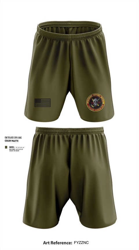 Athletic Shorts With Pockets, Battle Space Surveillance Company, Marines, Teamtime, Team time, sublimation, custom sports apparel, team uniforms, spirit wear, spiritwear, sports uniforms, custom shirts, team store, custom team store, fundraiser sports, apparel fundraiser