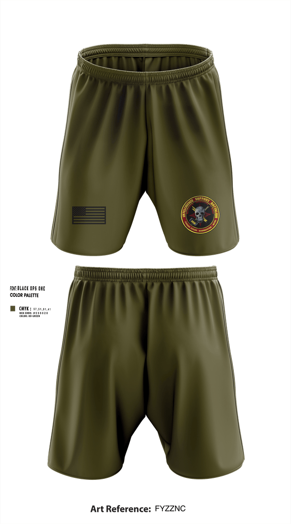 Athletic Shorts With Pockets, Battle Space Surveillance Company, Marines, Teamtime, Team time, sublimation, custom sports apparel, team uniforms, spirit wear, spiritwear, sports uniforms, custom shirts, team store, custom team store, fundraiser sports, apparel fundraiser