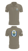 USS RUSHMORE 78932182 Short Sleeve Performance Polo - 64