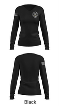 Echo company 2nd battalion 258th infantry regiment 87636352 Women's Long Sleeve V-neck Shirt - 37