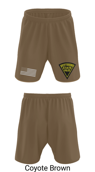 West Virginia State Police 52894228 Athletic Shorts With Pockets - 8