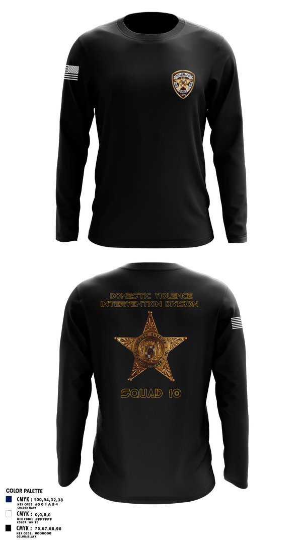 Long Sleeve Performance Shirt, Domestic violence intervention division,, , Teamtime, Team time, sublimation, custom sports apparel, team uniforms, spirit wear, spiritwear, sports uniforms, custom shirts, team store, custom team store, fundraiser sports, apparel fundraiser