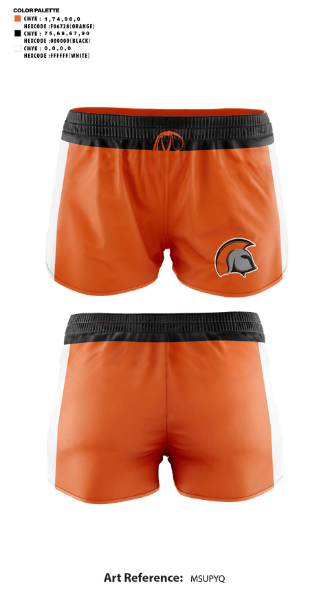 Womens Shorts, Gonzales High School Cheer, Cheer, Teamtime, Team time, sublimation, custom sports apparel, team uniforms, spirit wear, spiritwear, sports uniforms, custom shirts, team store, custom team store, fundraiser sports, apparel fundraiser