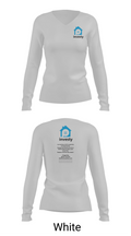 Investy 11461378 Women's Long Sleeve V-neck Shirt - 16