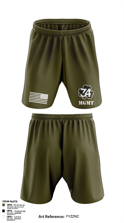34 mgmt 15629550 Athletic Shorts With Pockets - 1