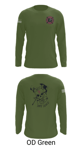 Long Sleeve Performance Shirt, 386th ECES/CEF, Fire Department, Teamtime, Team time, sublimation, custom sports apparel, team uniforms, spirit wear, spiritwear, sports uniforms, custom shirts, team store, custom team store, fundraiser sports, apparel fundraiser