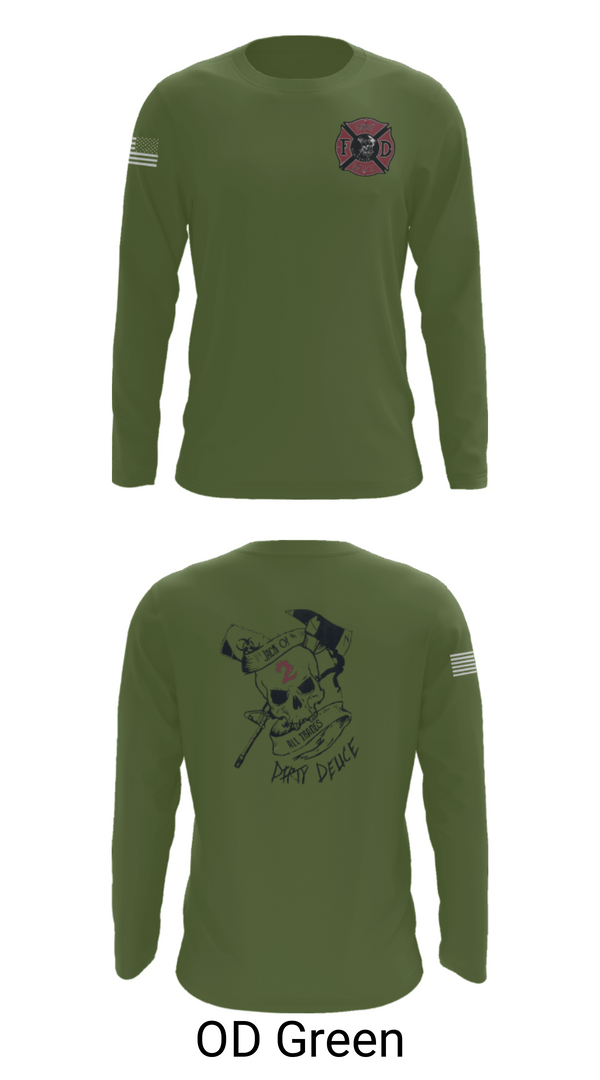 Long Sleeve Performance Shirt, 386th ECES/CEF, Fire Department, Teamtime, Team time, sublimation, custom sports apparel, team uniforms, spirit wear, spiritwear, sports uniforms, custom shirts, team store, custom team store, fundraiser sports, apparel fundraiser